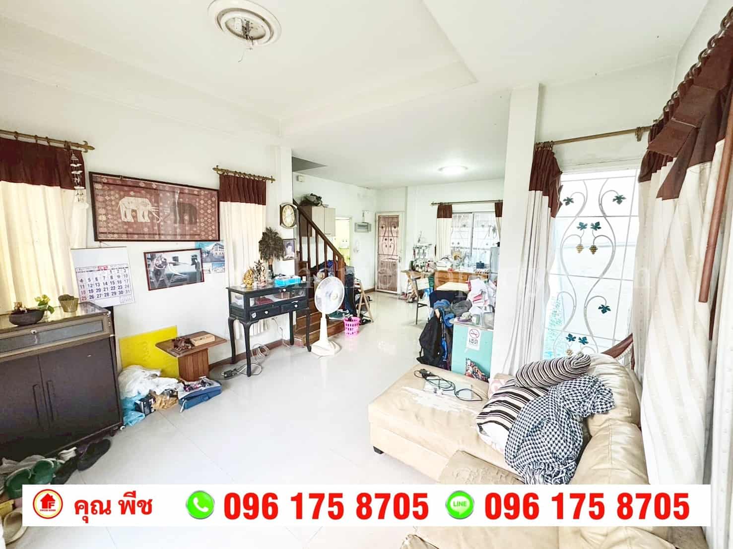 ขาย ทาวน์เฮ้าส์หลังมุม หมู่บ้านดรีมเพลส ซอยสวนผัก32-บางกรวย